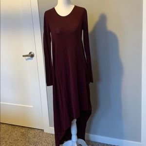 BCBG Maxazria Burgundy dress